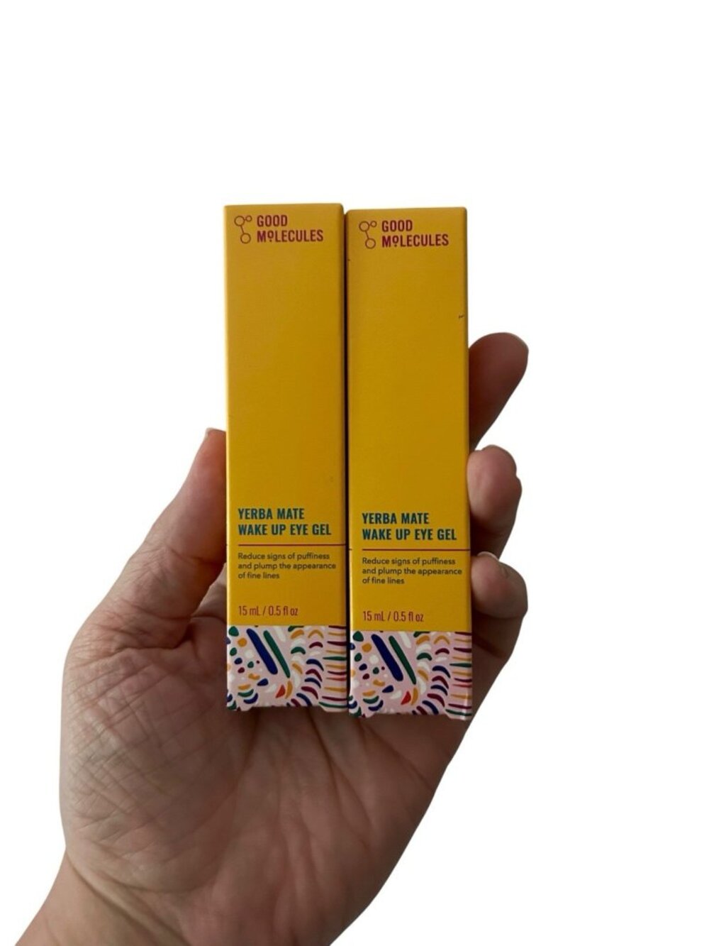 Good Molecules Yerba Mate Wake Up Eye Gel Pack 2 – 15 ml Each | Hydrating Under